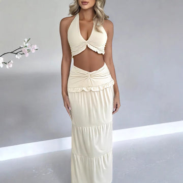 Summer New Women's Fashionable Two-Piece Set